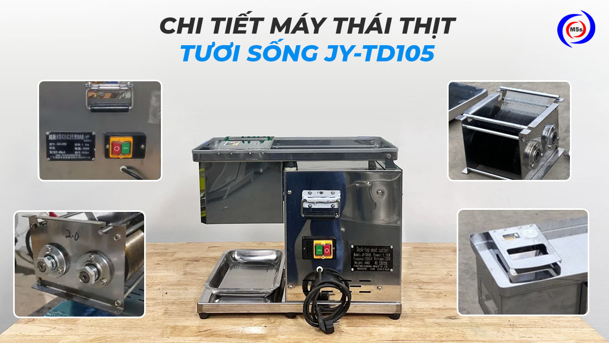 Máy thái thịt tươi sống JY-TD105