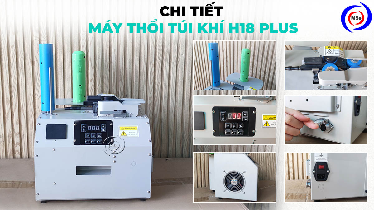 Máy thổi túi khí chèn hàng H18 Plus