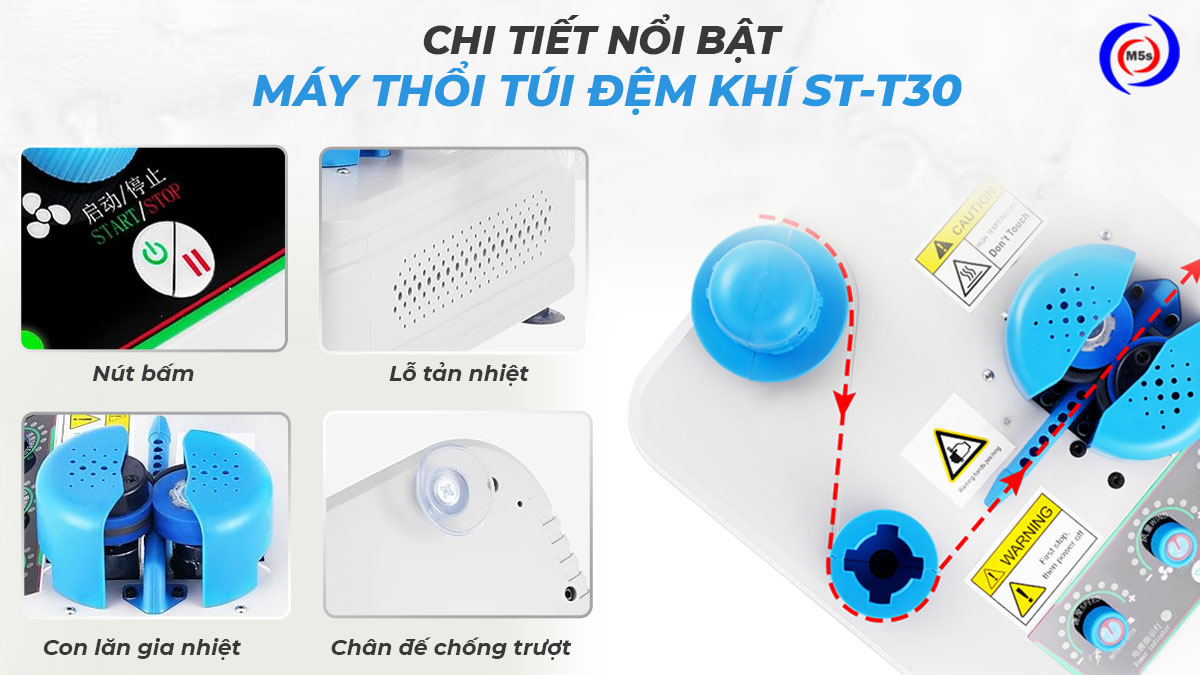 Máy thổi túi đệm khí chống sốc ST-T30