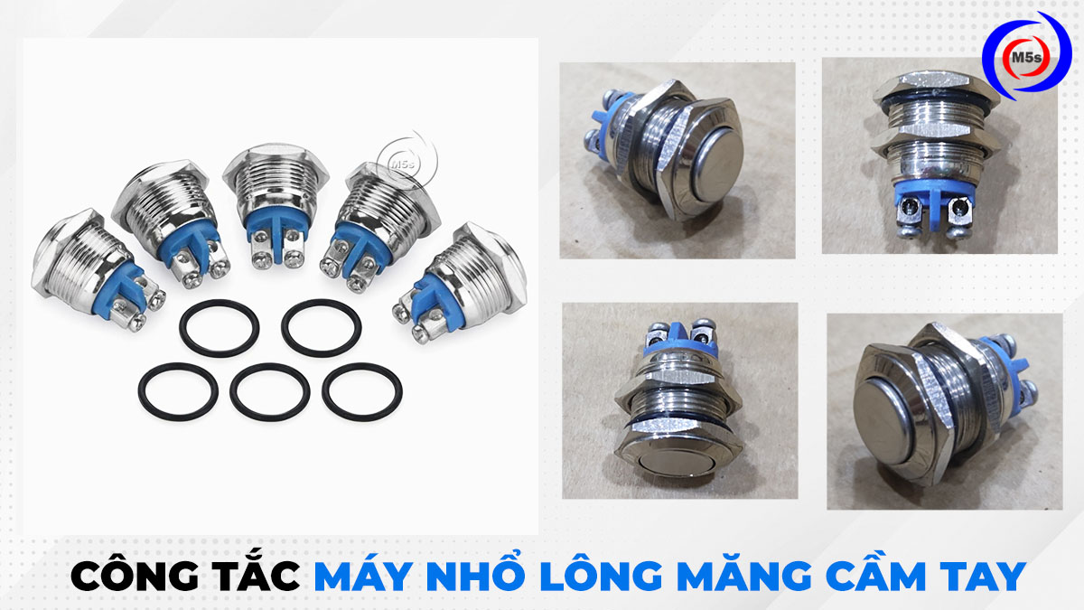 Công tắc máy nhổ lông măng vịt cầm tay tại M5s