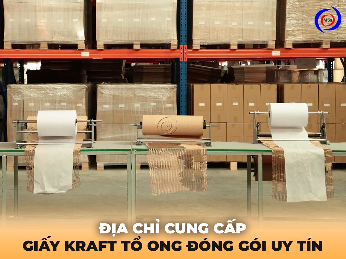 Địa chỉ bán giấy tổ ong gói hàng chính hãng 