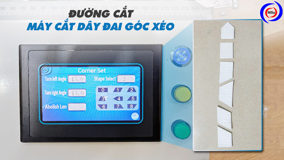 Thành phẩm của máy cắt dây đai tự động ST-102L