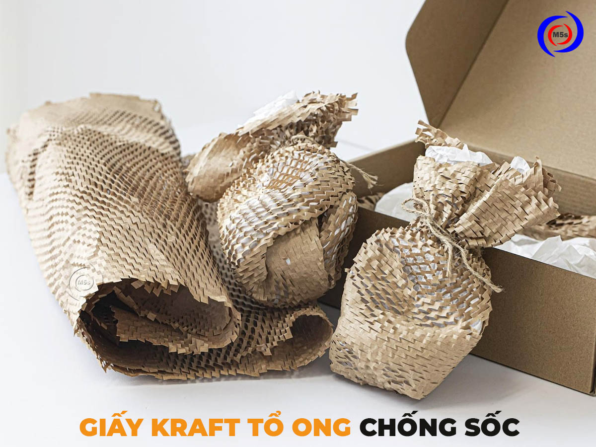 Giấy kraft tổ ong chống sốc