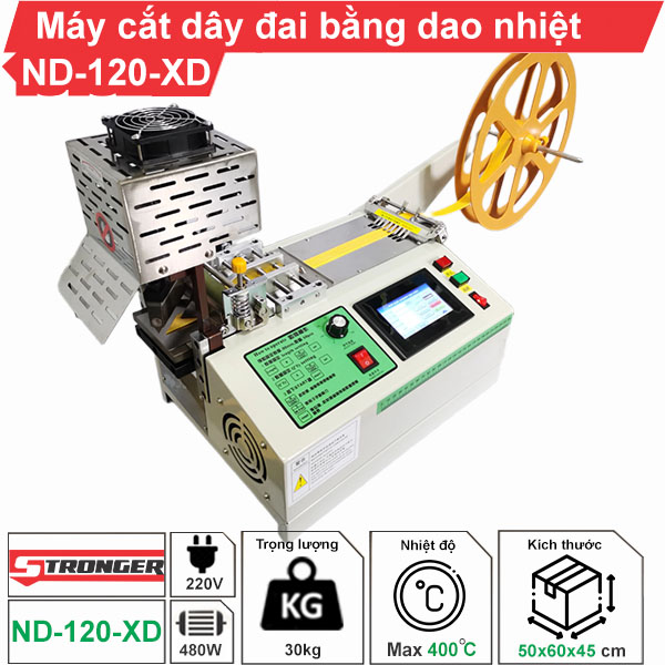 máy cắt dây đai xéo góc ND-120-XD