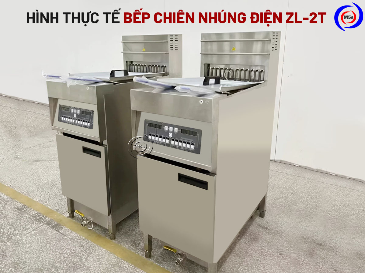 hình thức bếp chiên nhúng điện zl-2t hình thức bếp chiên nhúng điện zl-2t