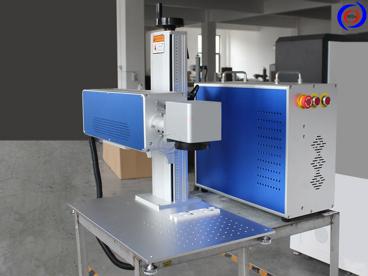 Hình thực tế máy khắc laser fiber F20R