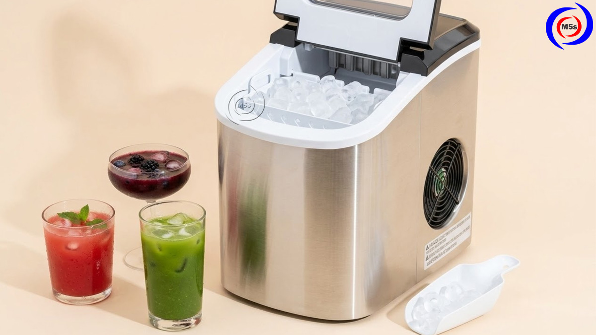 Hình thực tế máy làm đá viên ST-12P Hình thực tế máy làm đá viên ST-12P