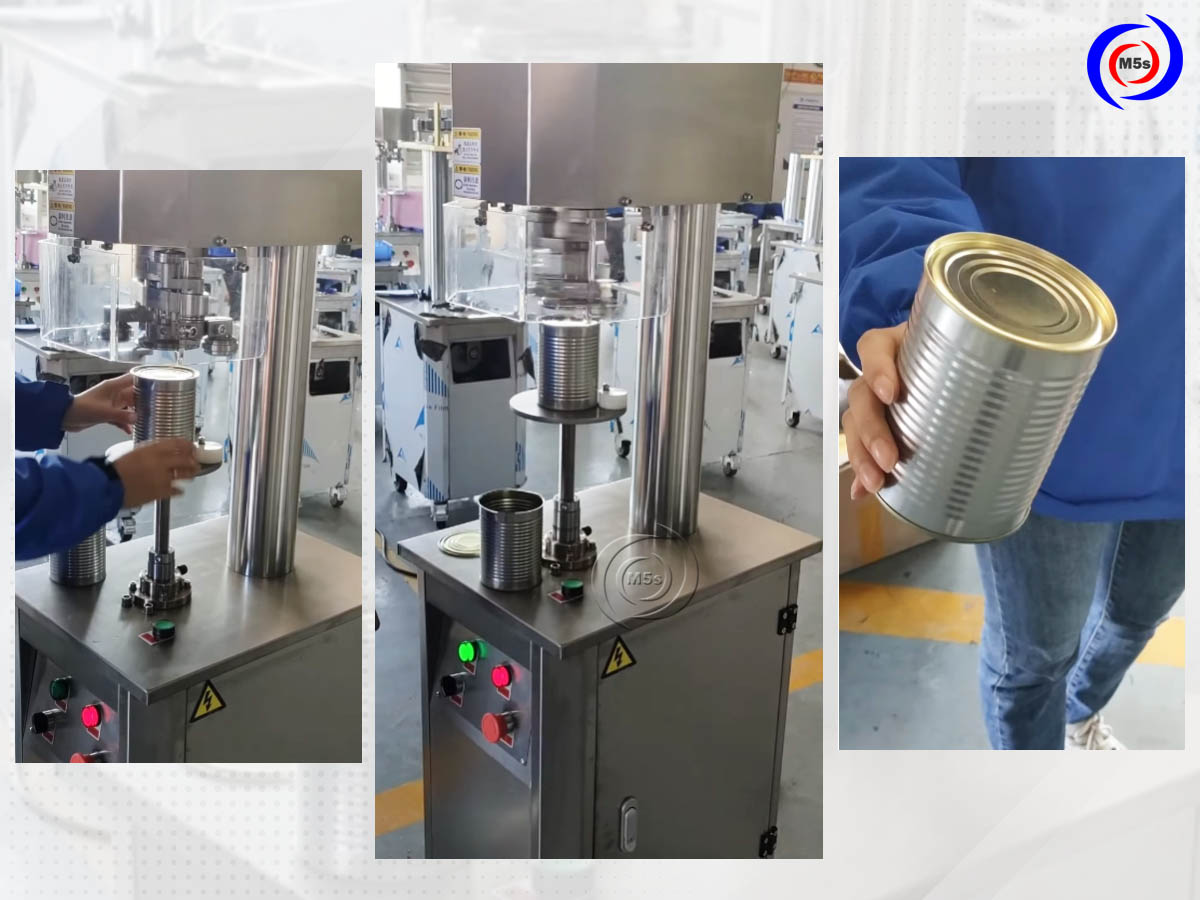Thực tế sử dụng máy viền mí lon 