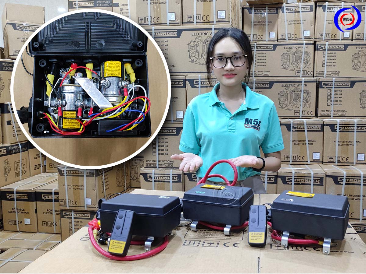 Hộp đen của tời điện 12V 6000Lbs, 12000Lbs
