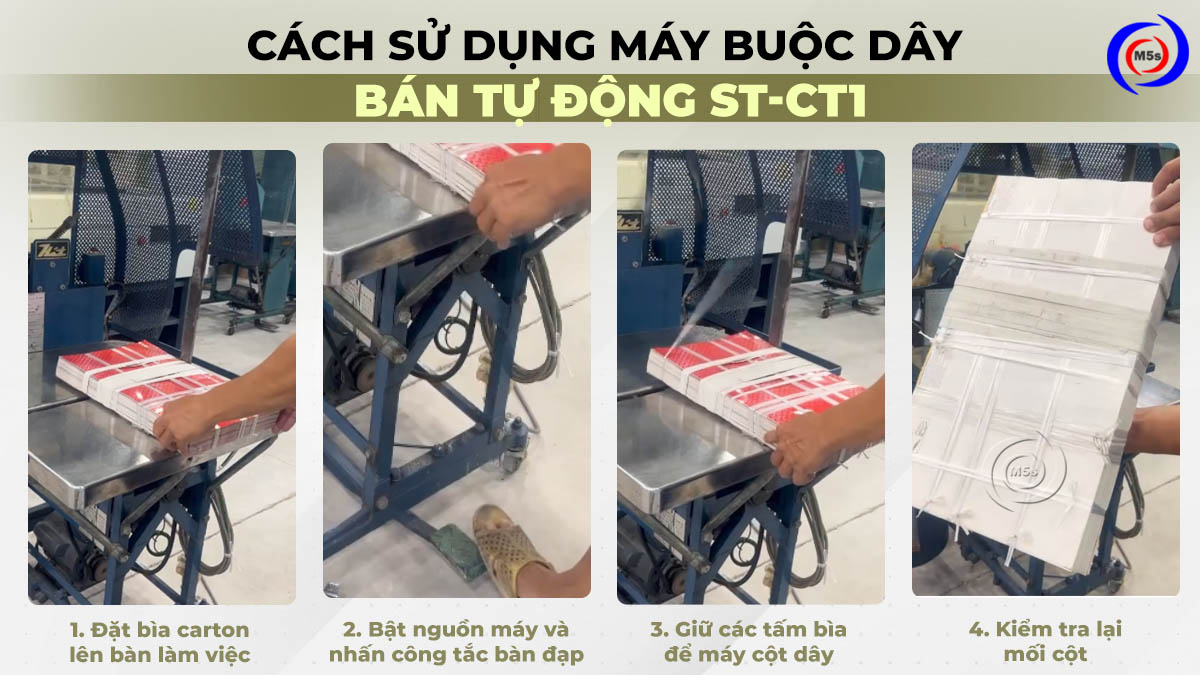 Hướng dẫn sử dụng máy buộc dây bán tự động ST-CT1 Hướng dẫn sử dụng máy buộc dây bán tự động ST-CT1