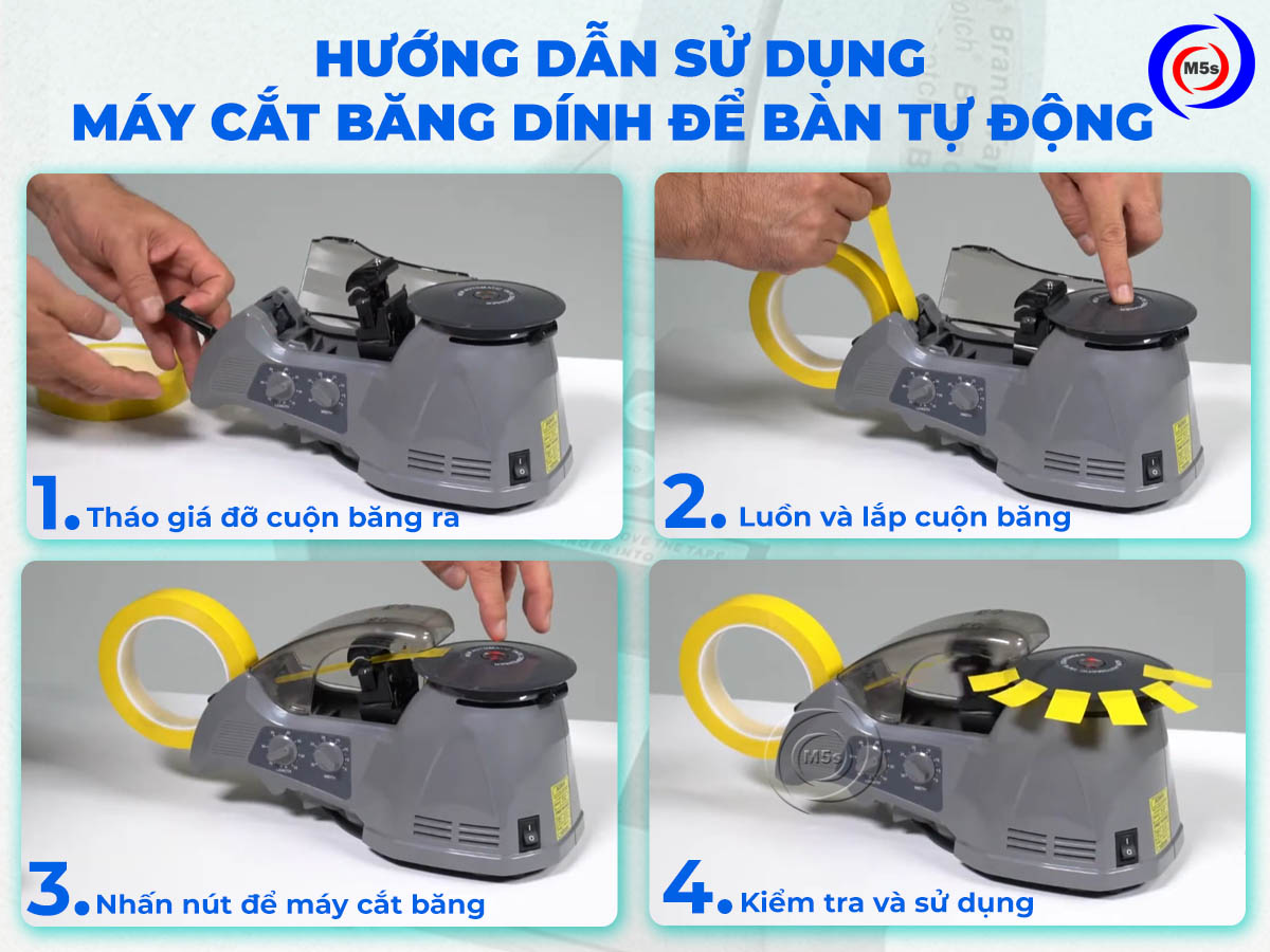 hướng dẫn sử dụng máy cắt băng dính để bàn tự động hướng dẫn sử dụng máy cắt băng dính để bàn tự động
