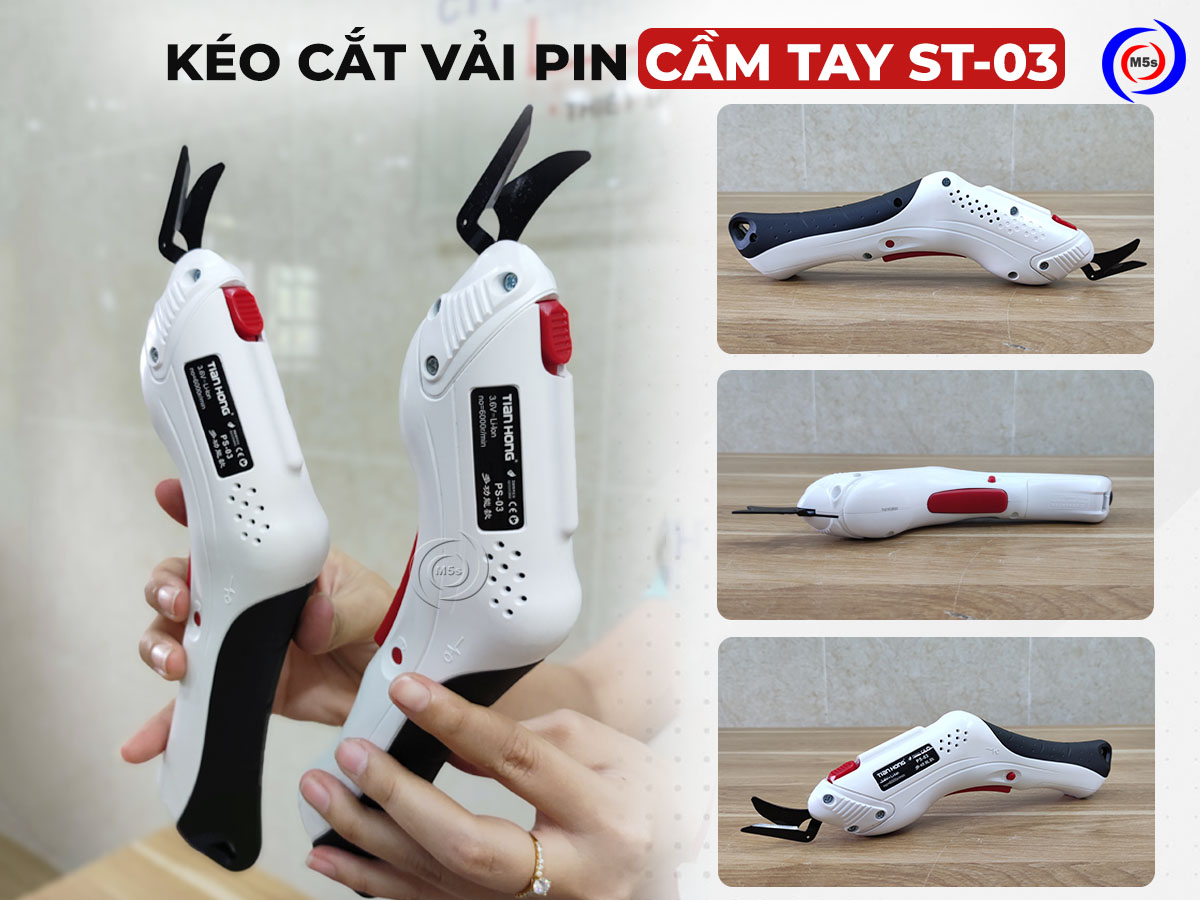 kéo cắt vải pin cầm tay ST-03