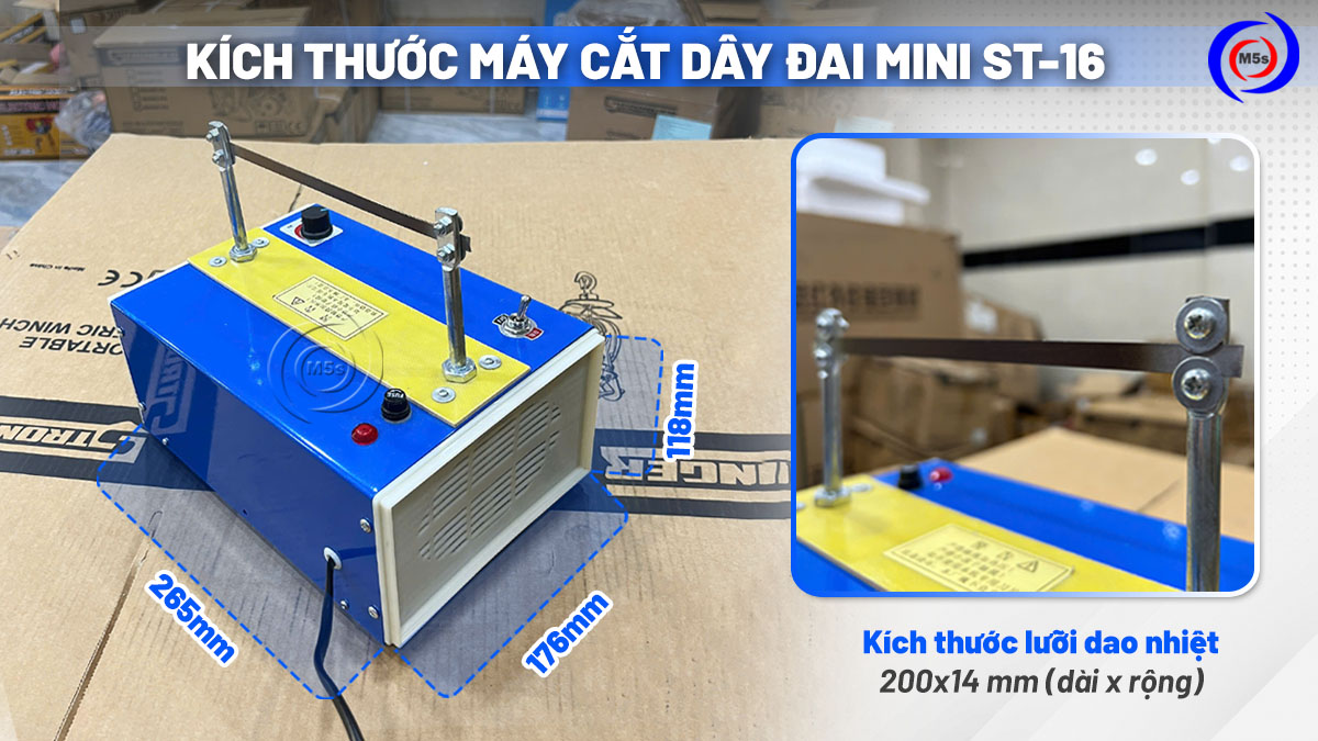 máy cắt dây đai thủ công mini ST-16