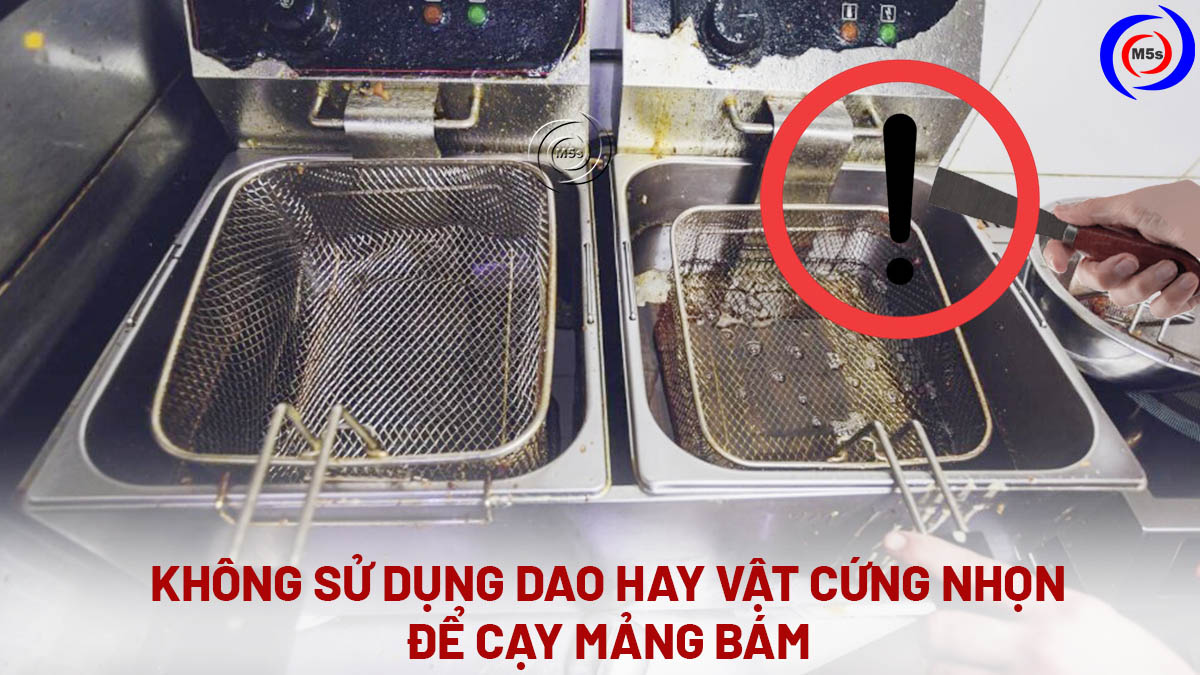 lưu ý khi vệ sinh bếp chiên nhúng lưu ý khi vệ sinh bếp chiên nhúng