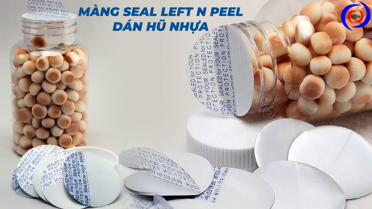 Màng seal left n peel dán hũ nhựa
