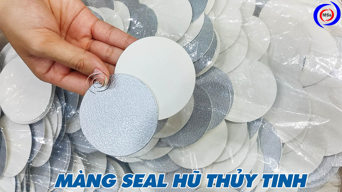 Màng seal nhôm hũ thủy tinh