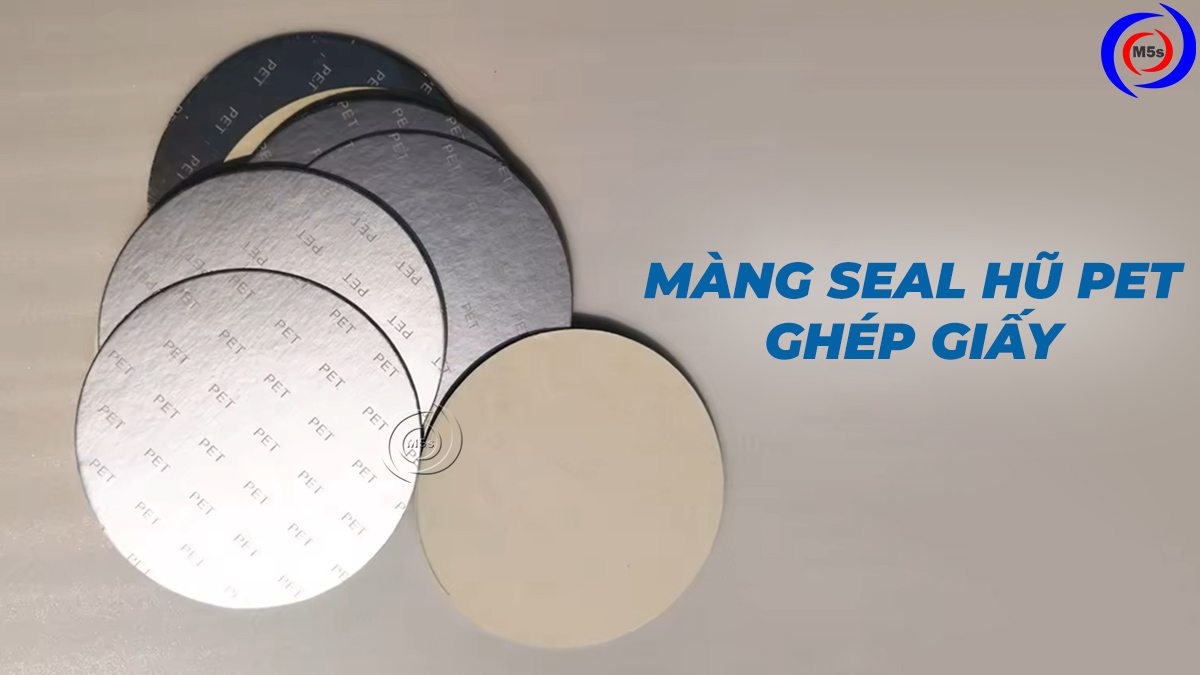 Màng seal PET ghép giấy