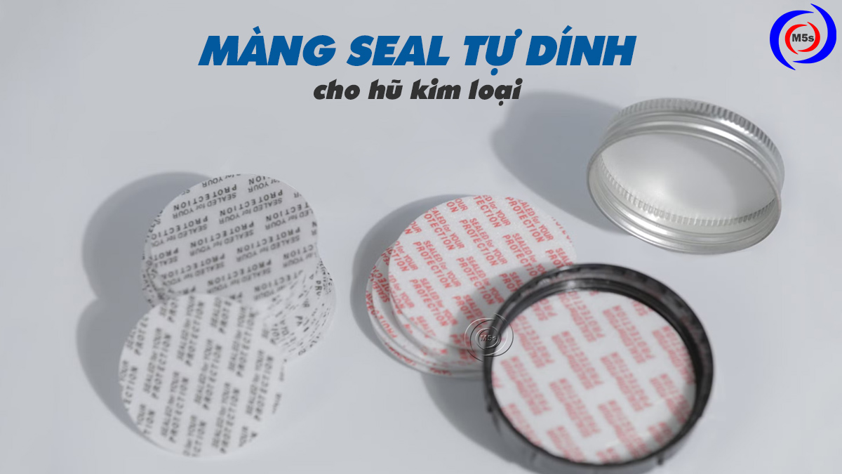 Màng seal tự dính cho hũ kim loại