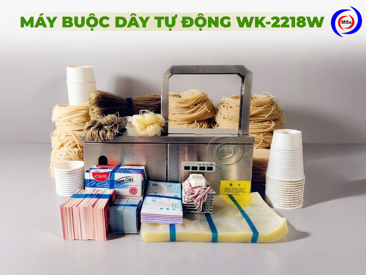 Máy buộc dây tự động WK-2218W Máy buộc dây tự động WK-2218W