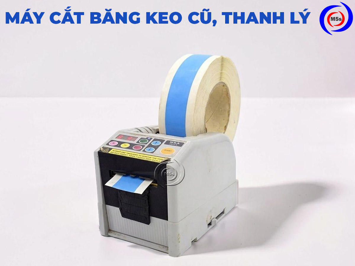 máy cắt băng keo cũ, thanh lý