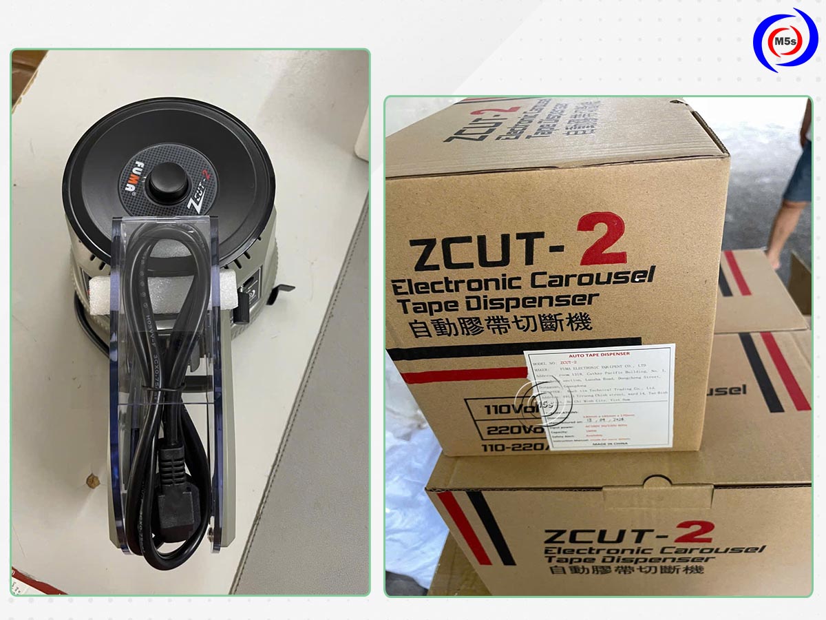 máy cắt băng keo loại đĩa xoay ZCUT-2