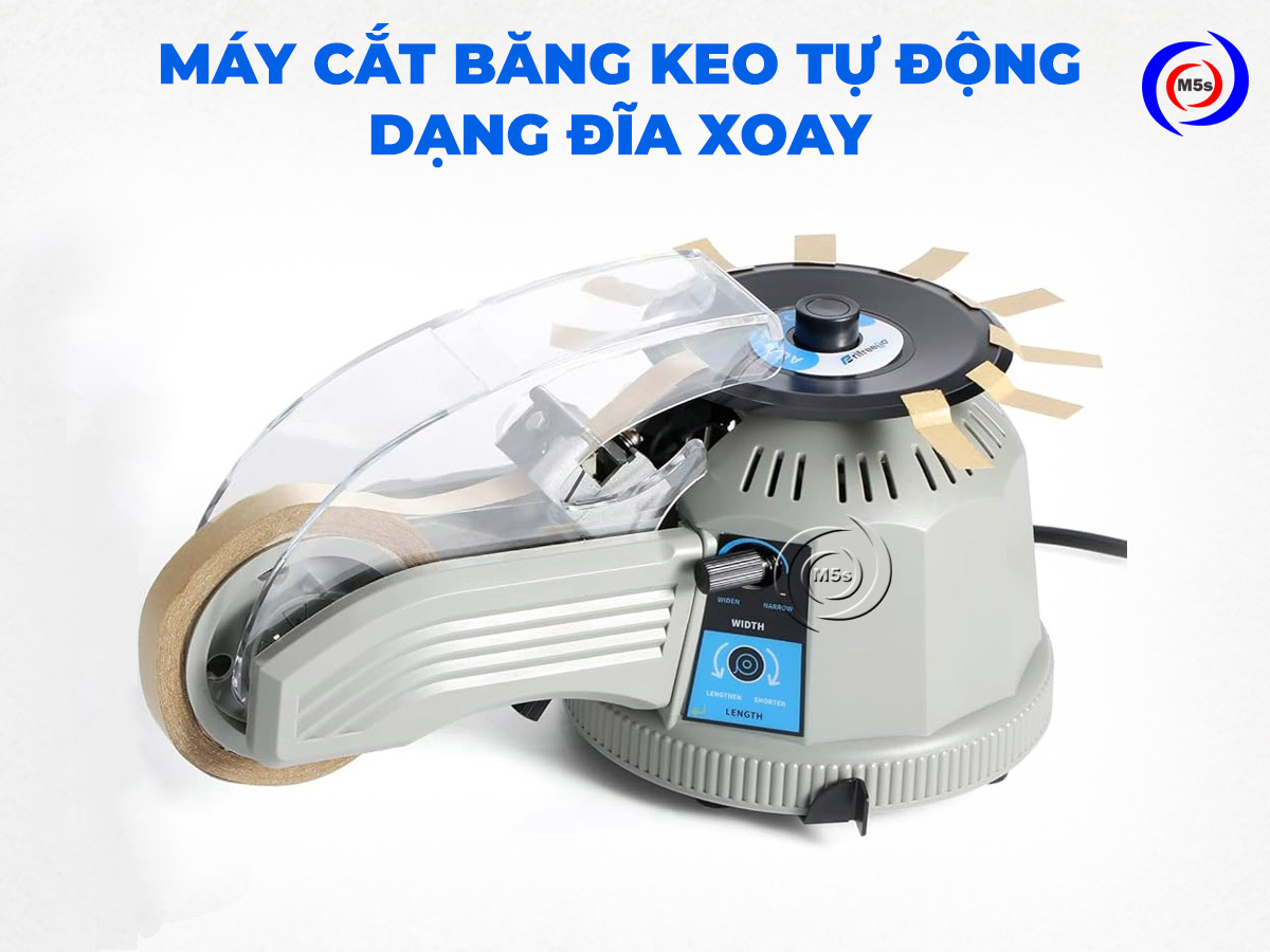 máy cắt băng keo tự động dạng đĩa xoay máy cắt băng keo tự động dạng đĩa xoay