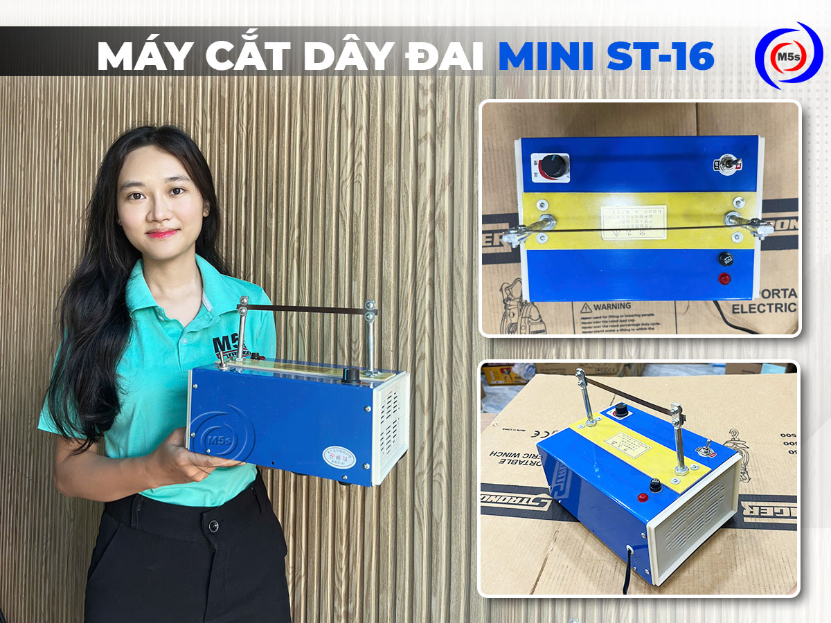 máy cắt dây đai mini tại Thiết bị M5s