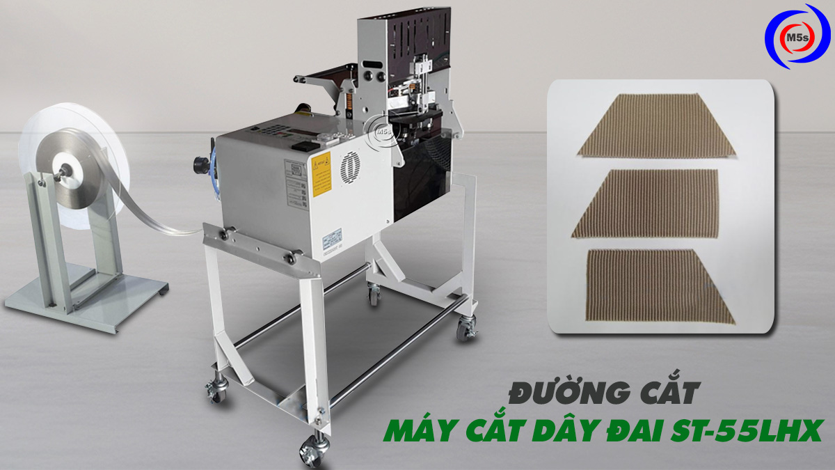 Đường cắt máy cắt dây đai ST-55LHX Đường cắt máy cắt dây đai ST-55LHX