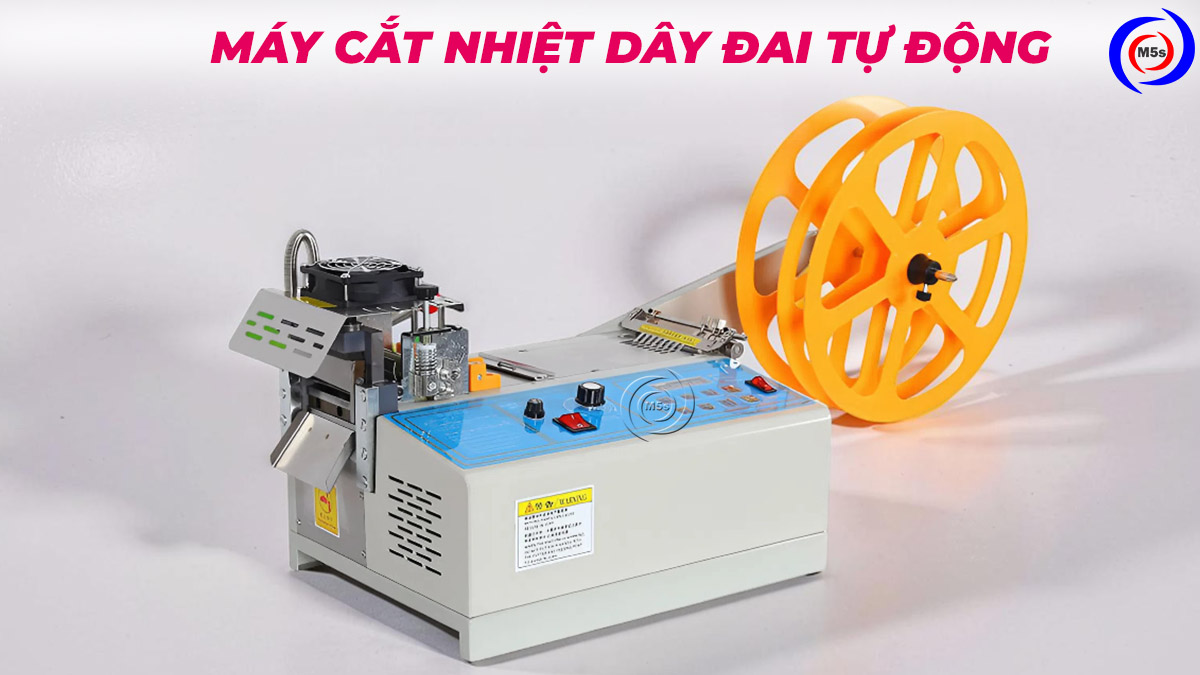Máy cắt nhiệt dây đai tự động Máy cắt nhiệt dây đai tự động
