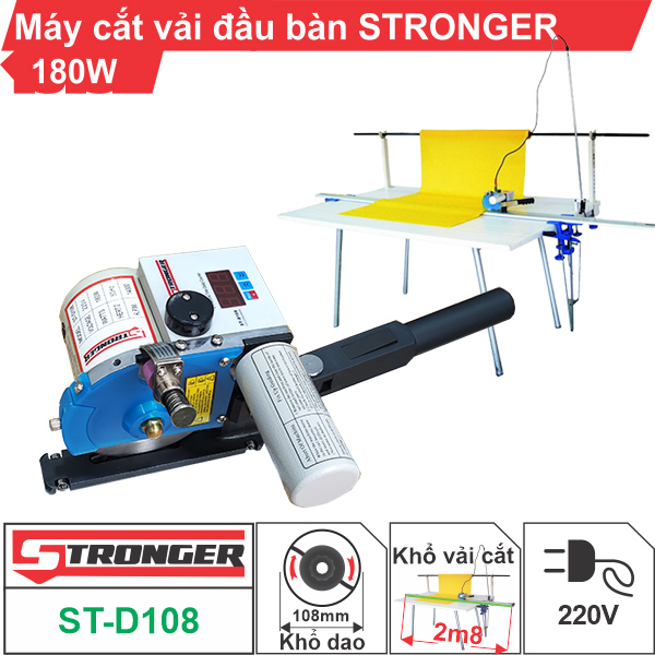 Máy cắt vải đầu bàn Stronger ST-D108