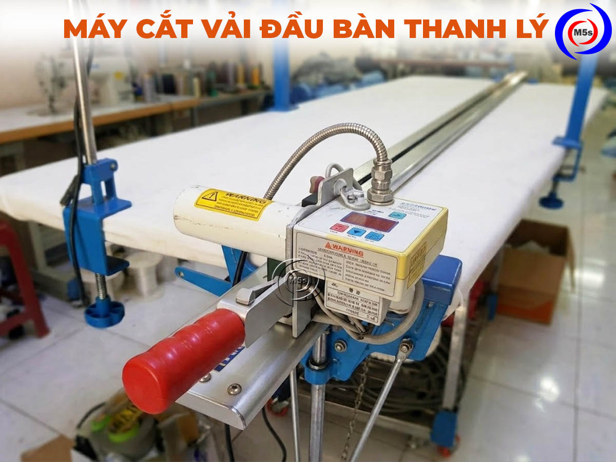 máy cắt vải đầu bàn thanh lý