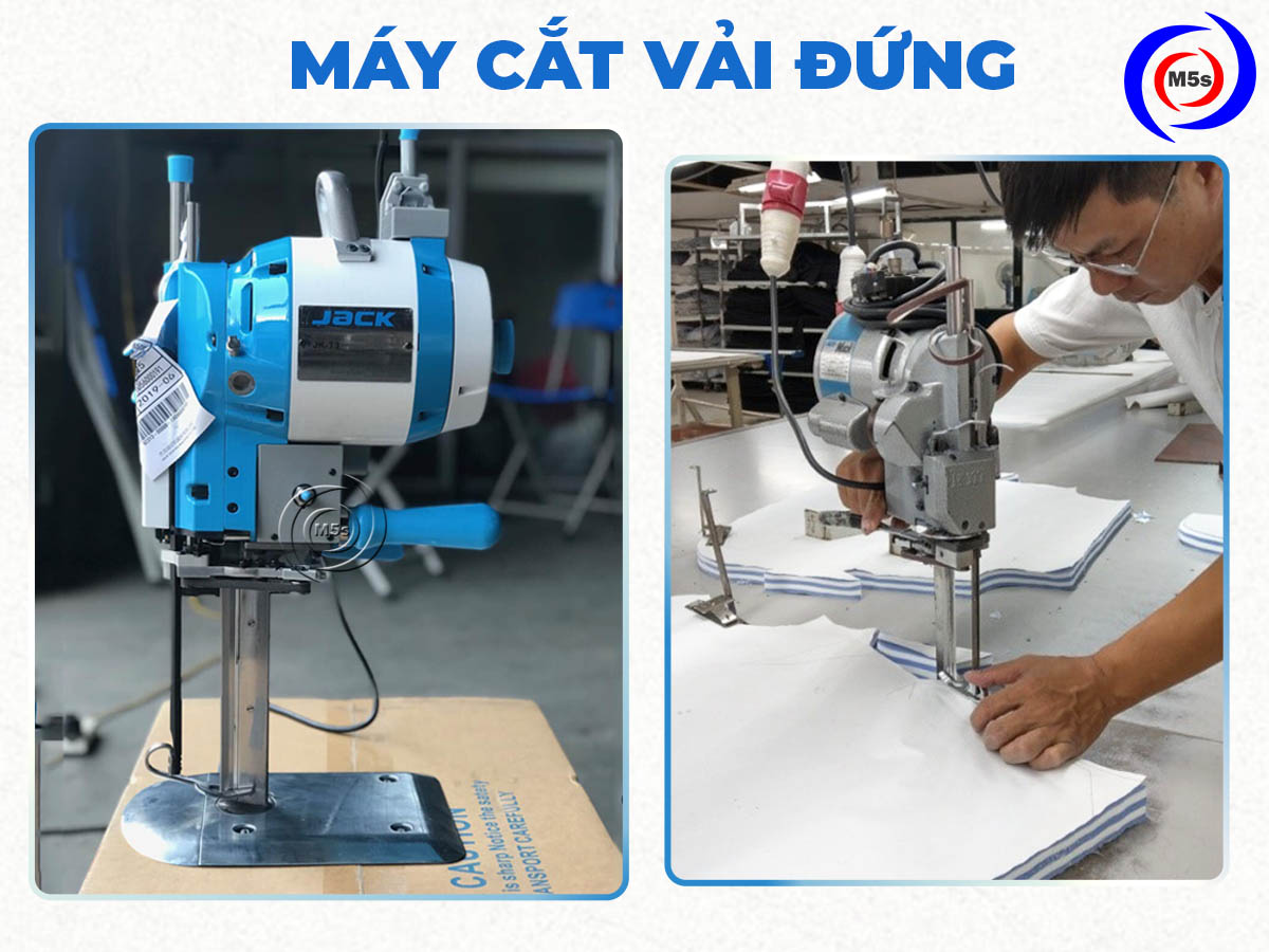 máy cắt vải dạng đứng