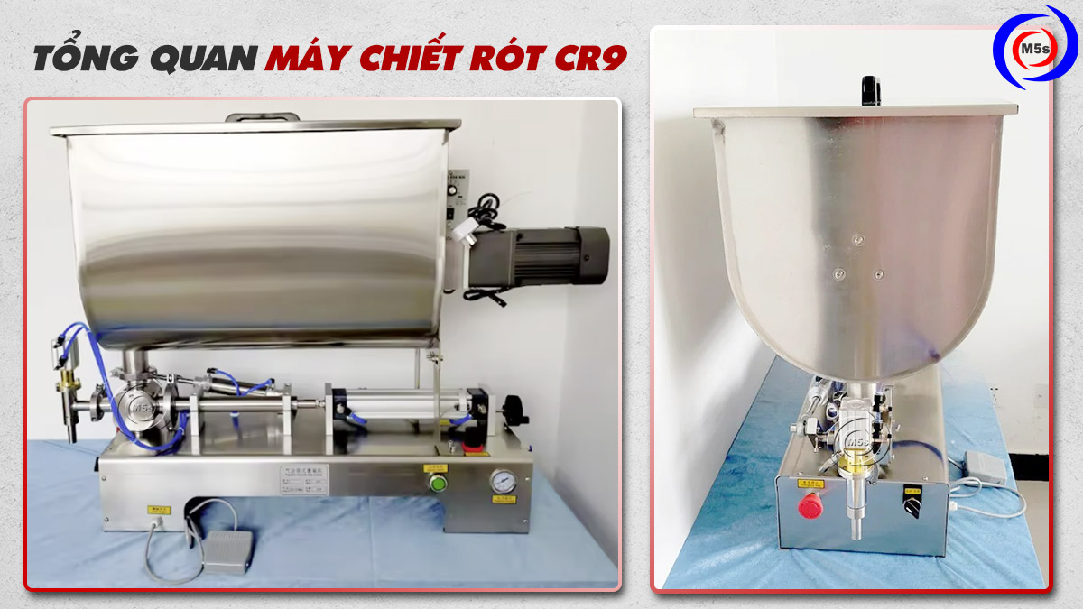 Tổng quan máy chiết rót cr9
