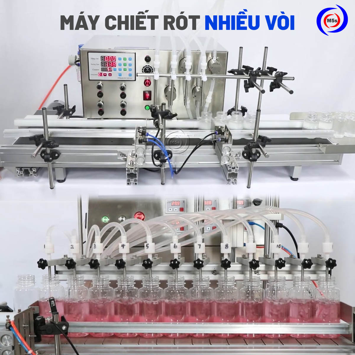 Máy chiết rót nhiều vòi
