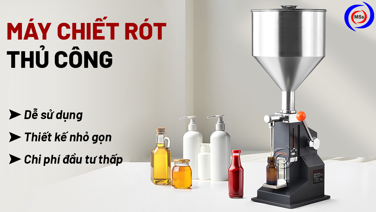 Máy chiết rót thủ công