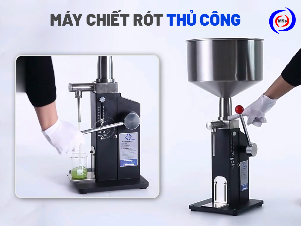 Máy chiết rót thủ công