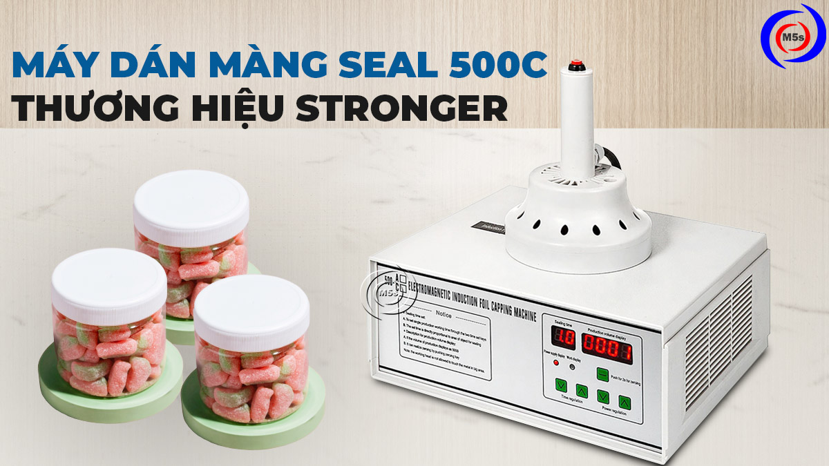 Máy dán màng seal 500c thương hiệu Stronger Máy dán màng seal 500c thương hiệu Stronger