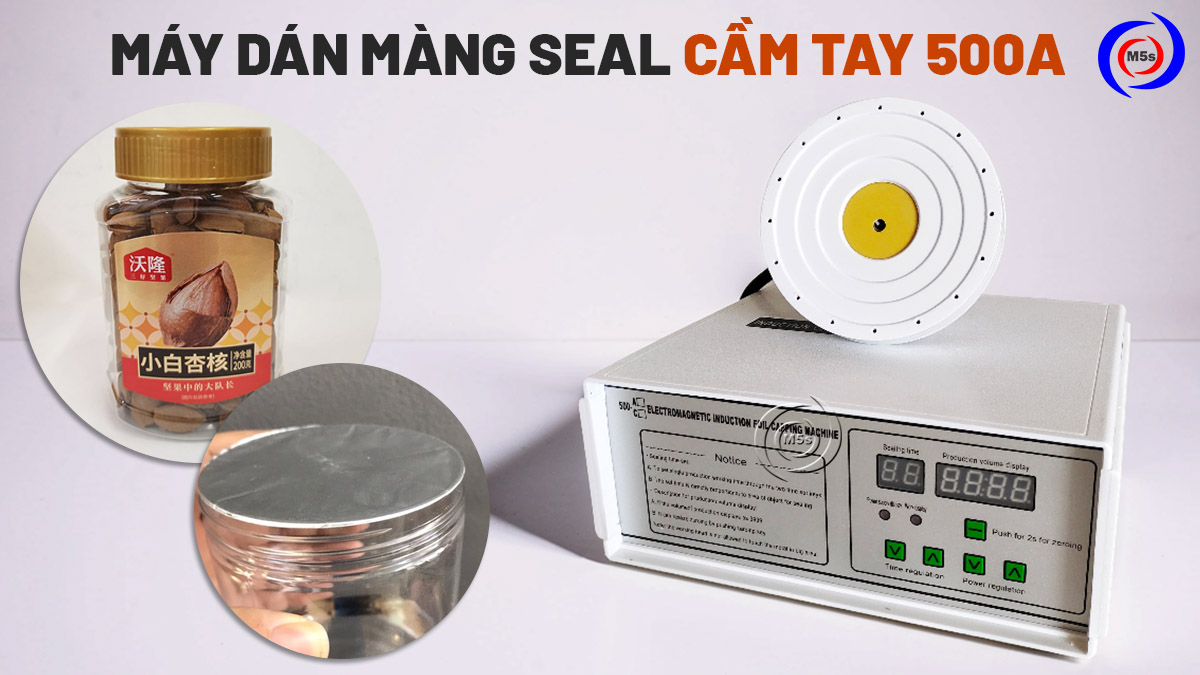 máy dán màng seal cầm tay 500A máy dán màng seal cầm tay 500A