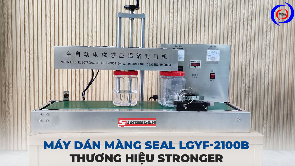 Máy dán màng seal lgyf-2100b thương hiệu stronger Máy dán màng seal lgyf-2100b thương hiệu stronger