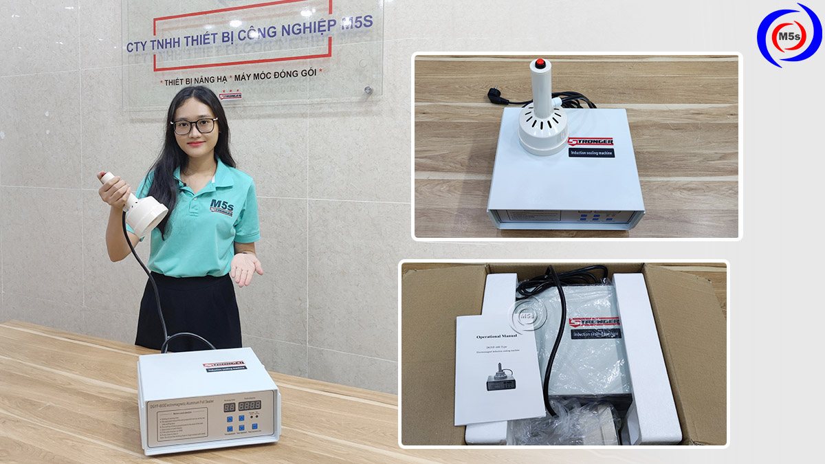 Máy dán màng seal thủ công 600a tại M5s