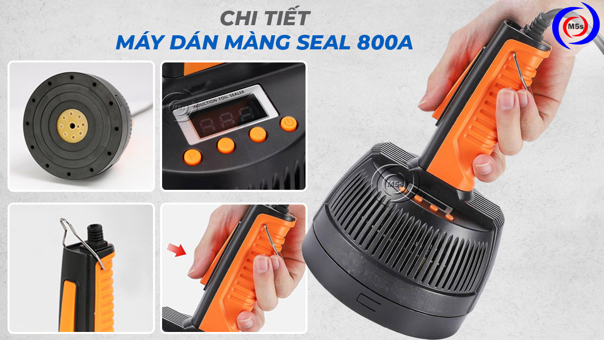Máy dán màng seal 800A