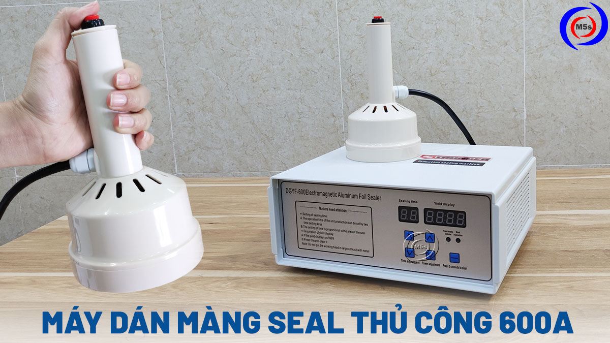 Máy dán màng seal thủ công 600a
