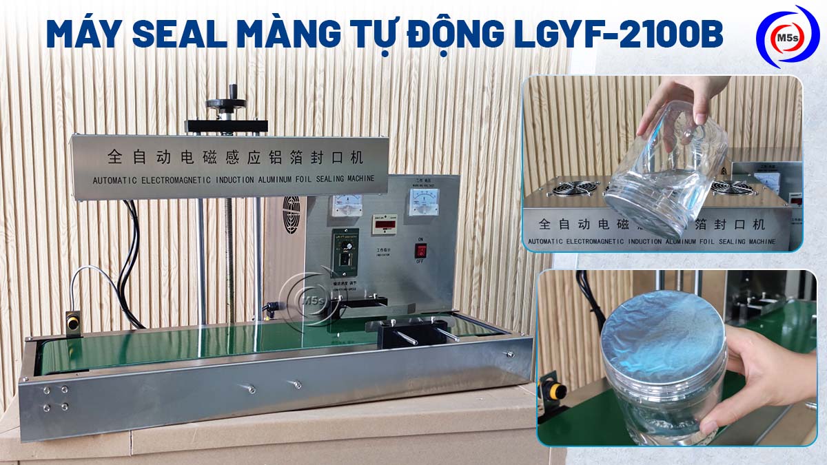 máy dán màng seal LGYF-2100B máy dán màng seal LGYF-2100B