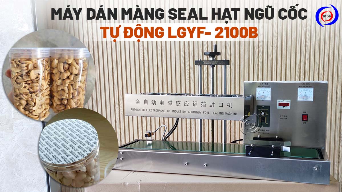 máy dán màng seal hạt ngũ cốc LGYF-2100B máy dán màng seal hạt ngũ cốc LGYF-2100B