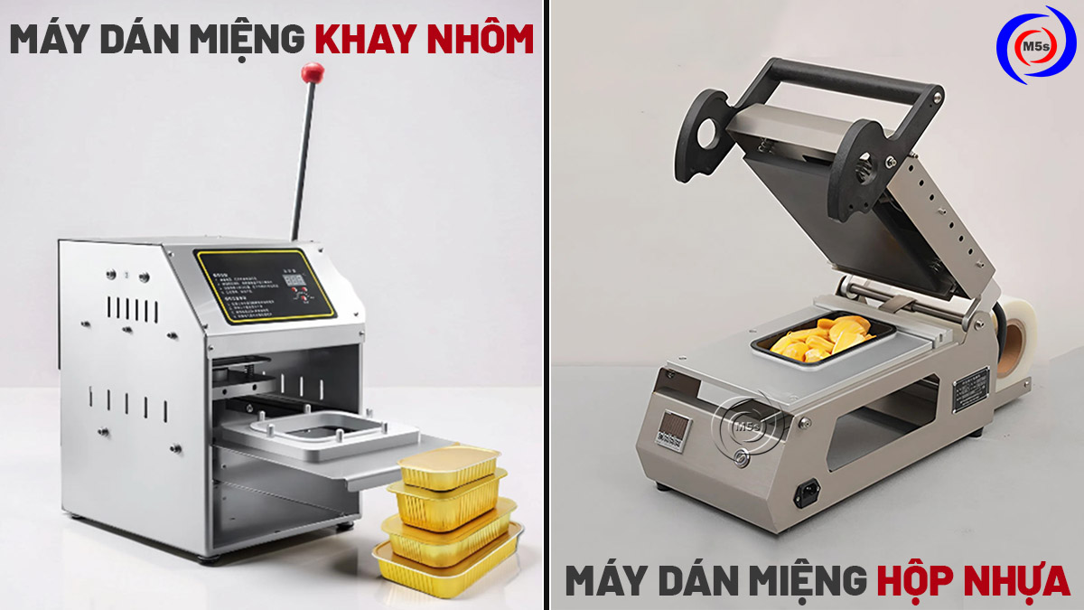 máy dán miệng hộp nhựa và máy dán miệng khay nhôm máy dán miệng hộp nhựa và máy dán miệng khay nhôm