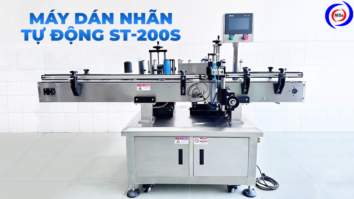 Máy dán nhãn tự động ST-200S Máy dán nhãn tự động ST-200S