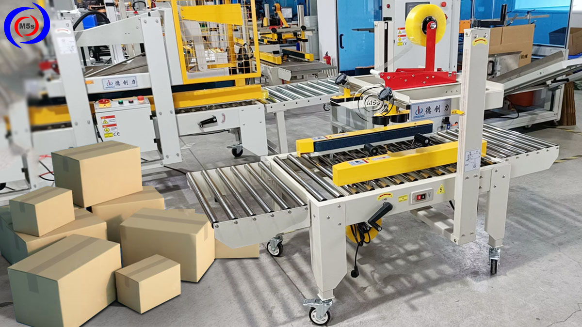 Máy dán thùng carton đa dạng kích thước Máy dán thùng carton đa dạng kích thước