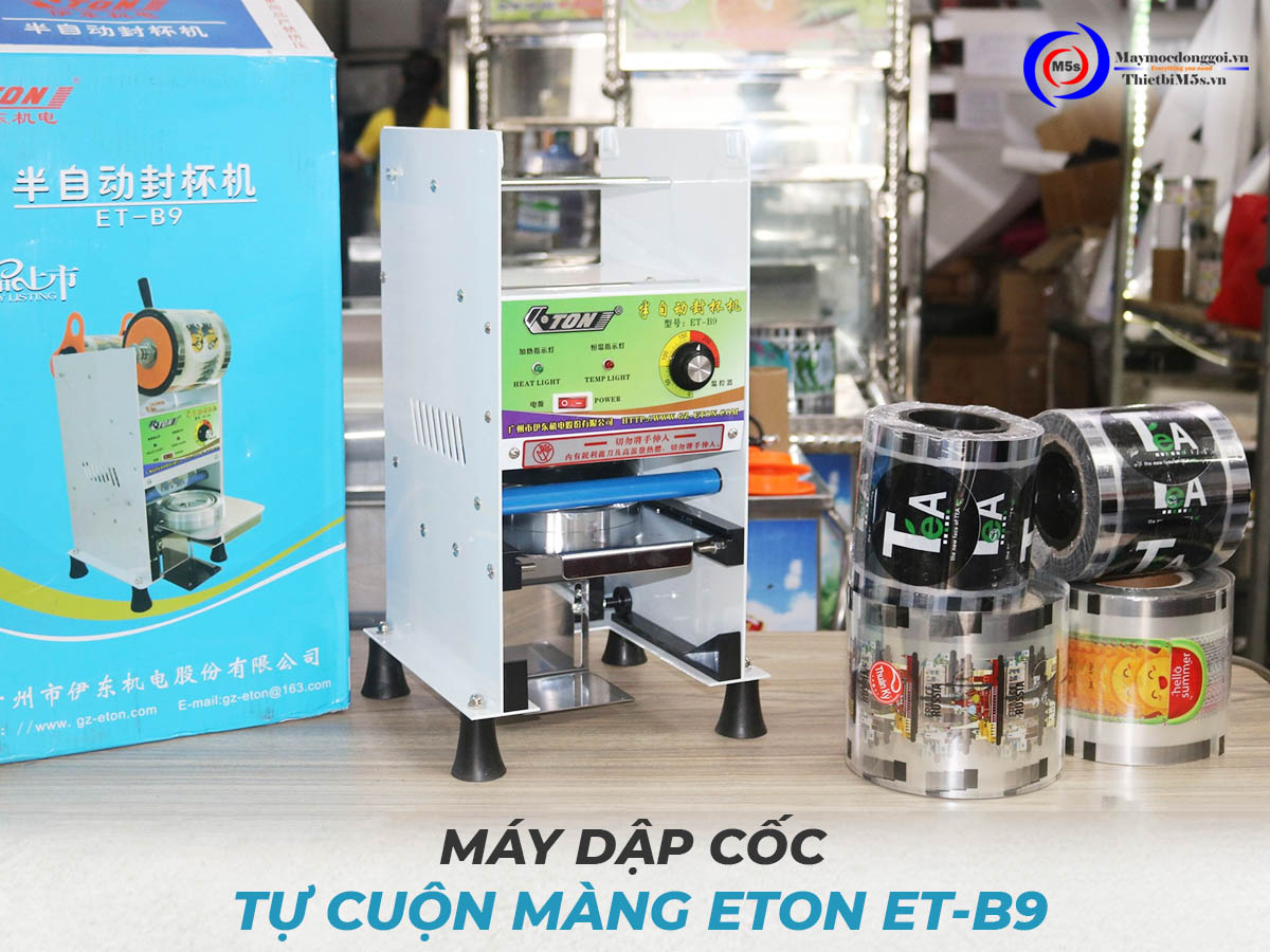Máy dập cốc tự cuộn màng ETON ET-B9
