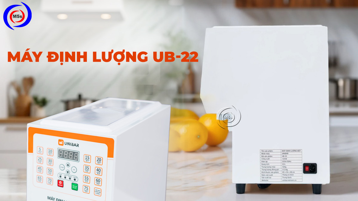 Máy cân định lượng bột Unibar UB-22