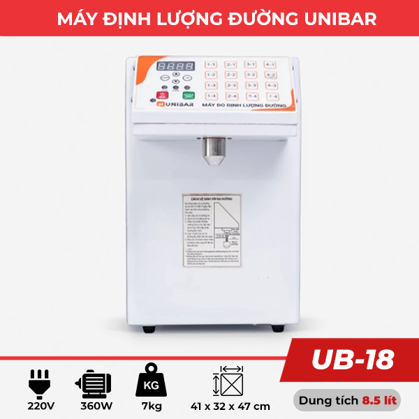 Máy định lượng đường UB-18 Máy định lượng đường UB-18